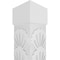 Ekena Millwork Craftsman Classic Square Non-Tapered Bondi Fretwork Column w/ Standard Capital & Standard Base CC1210ENBNDCSCS - alternate 3
